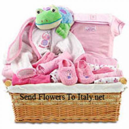 Baby Girl Essential Product Basket