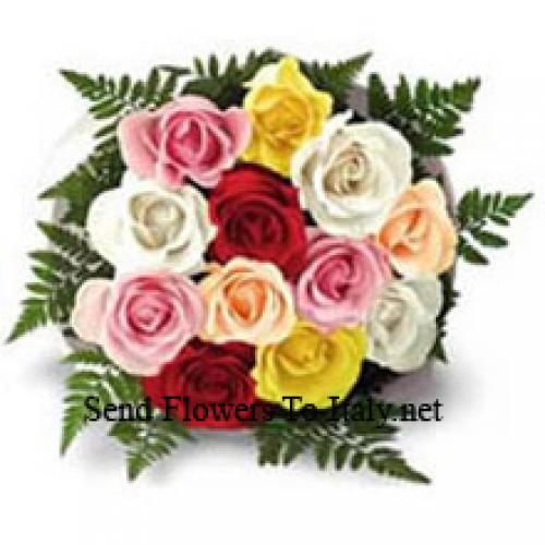 Sweet Eleven Mixed Roses