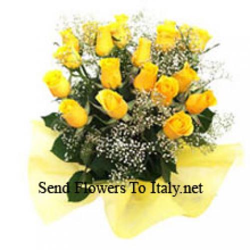 Cute Yellow Roses Bunch